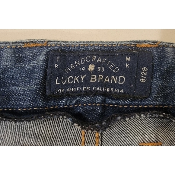 Lucky Brand Women's Sweet Jean Crop Flap Pocket Size 8/29 - Picture 8 of 16